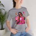 Boss Babe Pink Fashion T Shirt Glam Shopping Graphic Tee