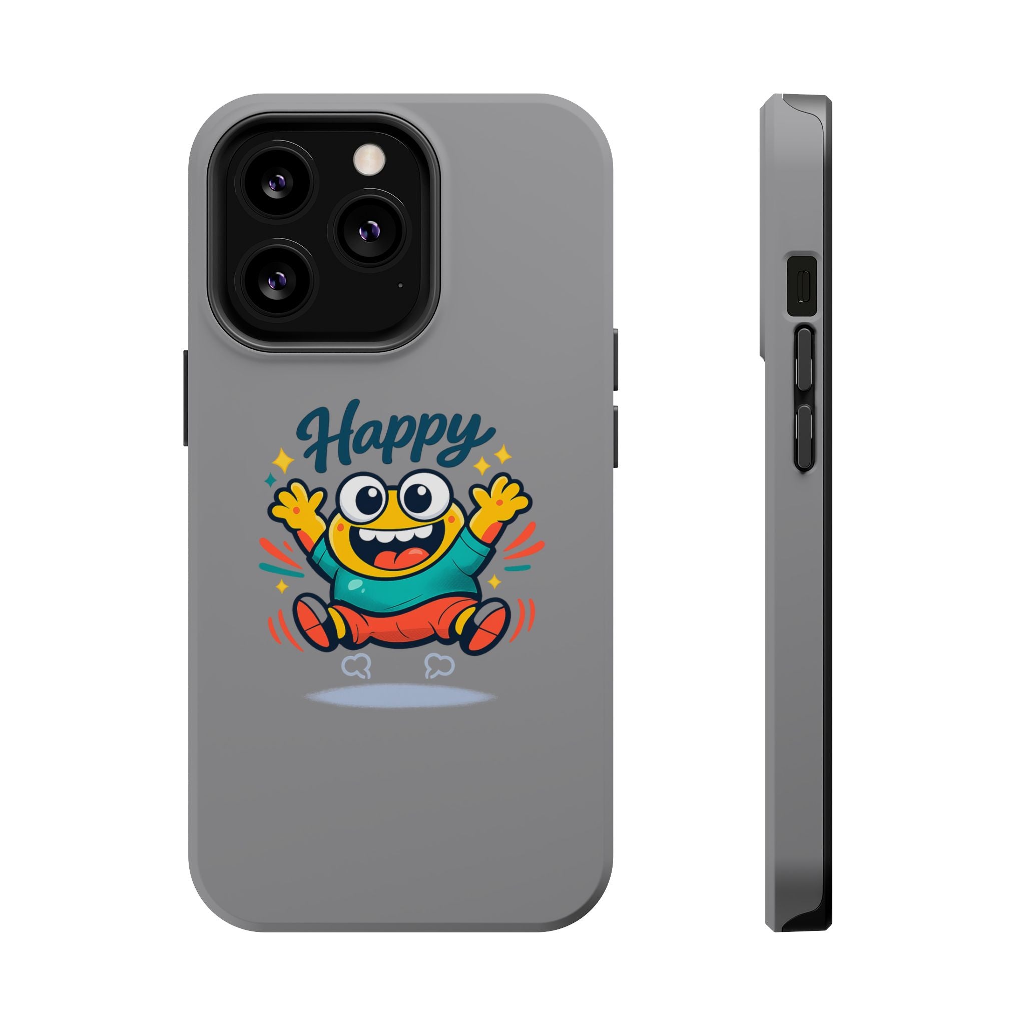 Happy Monster Magnetic Impact-Resistant Phone Case