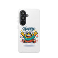 Happy Monster Magnetic Protective Phone Case White