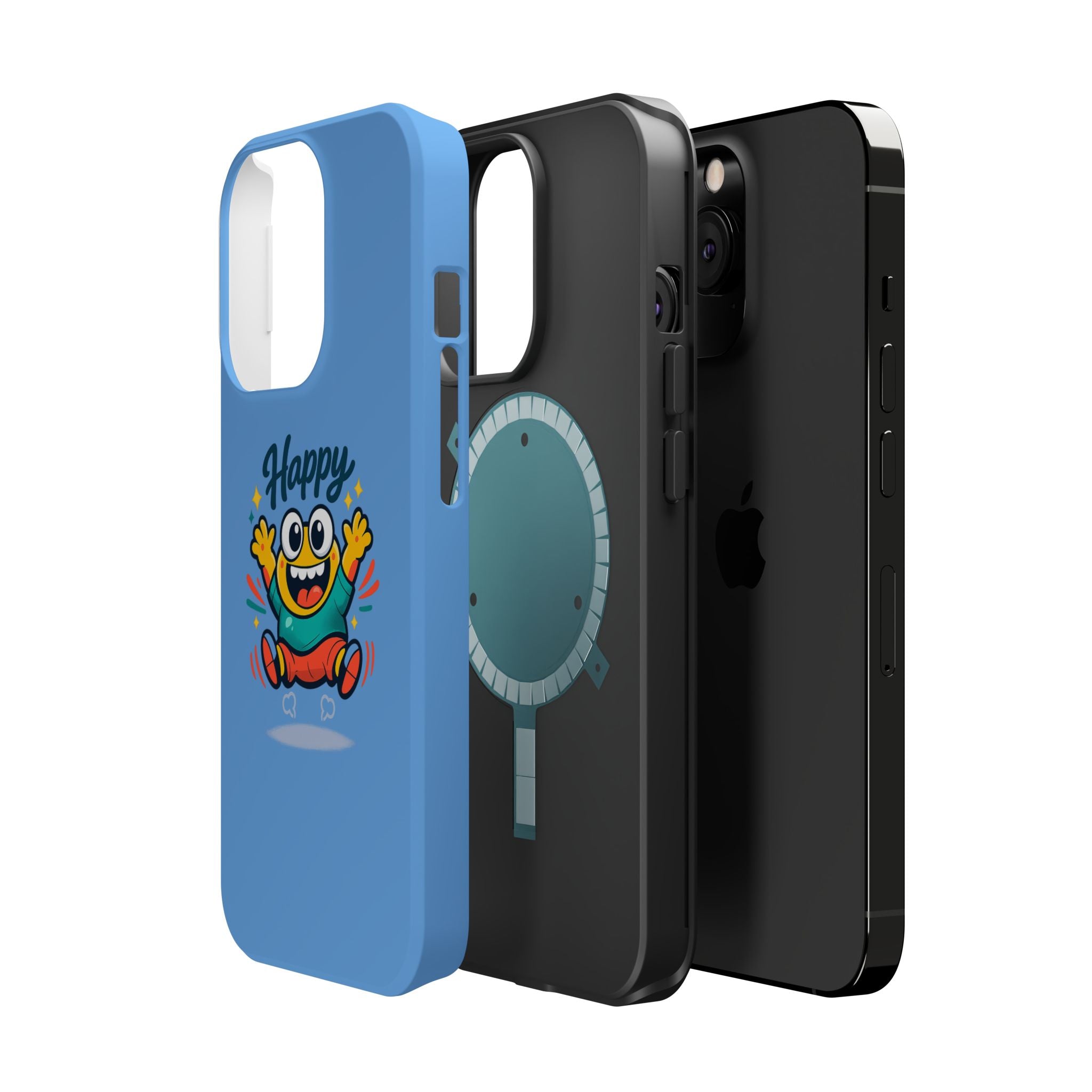 Happy Monster Magnetic Impact-Resistant Phone Case
