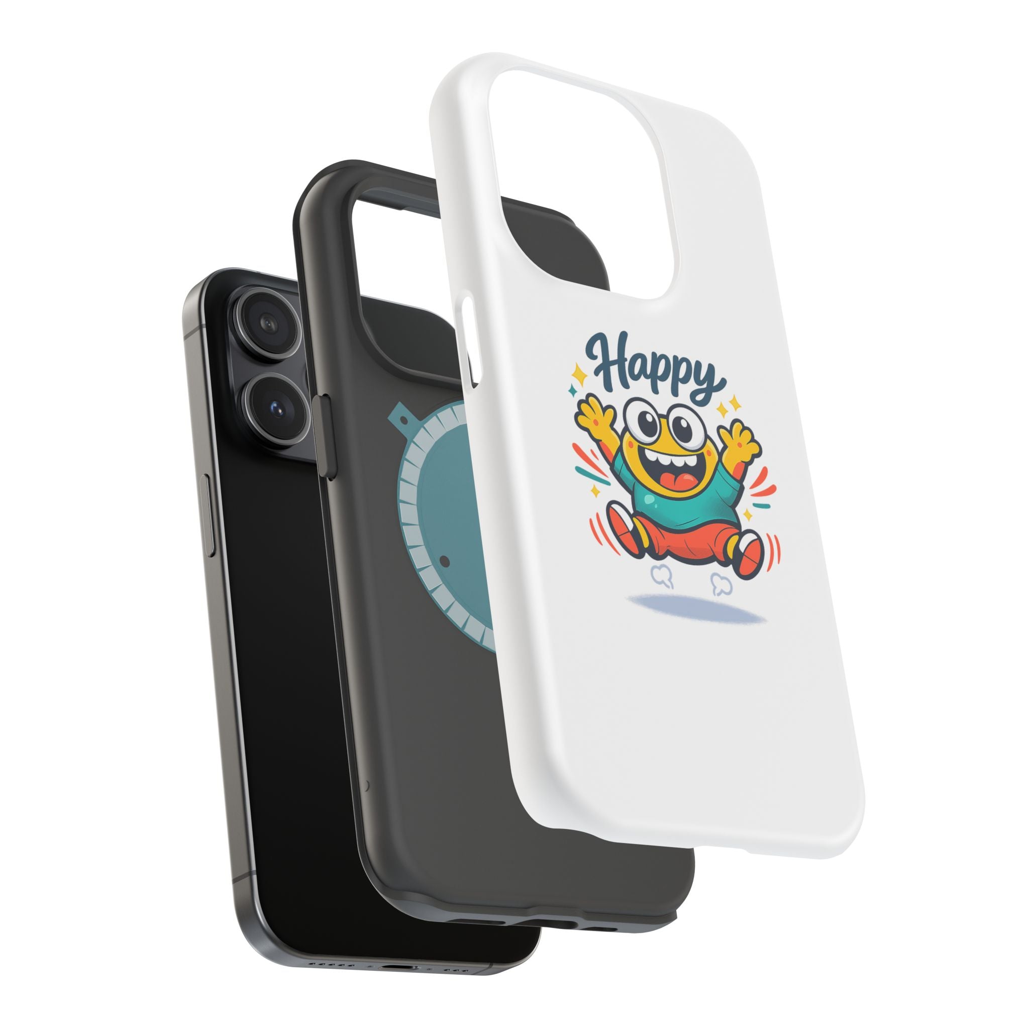 Happy Monster Magnetic Impact-Resistant Phone Case