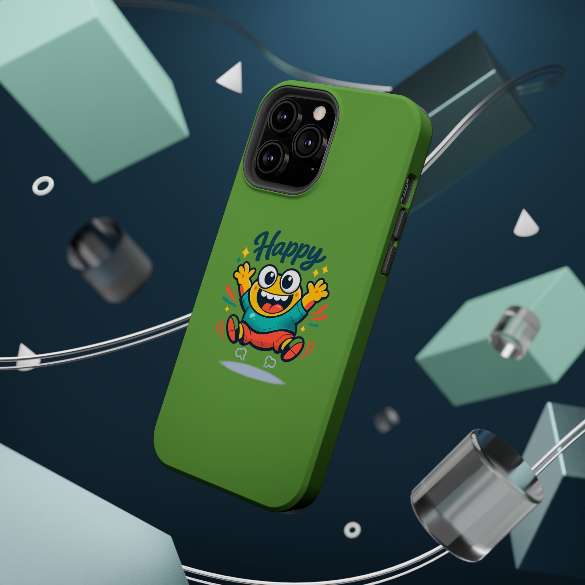 Happy Monster Magnetic Impact-Resistant Phone Case