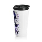 Your Mind Creates Reality Cosmic 15oz Travel Mug White