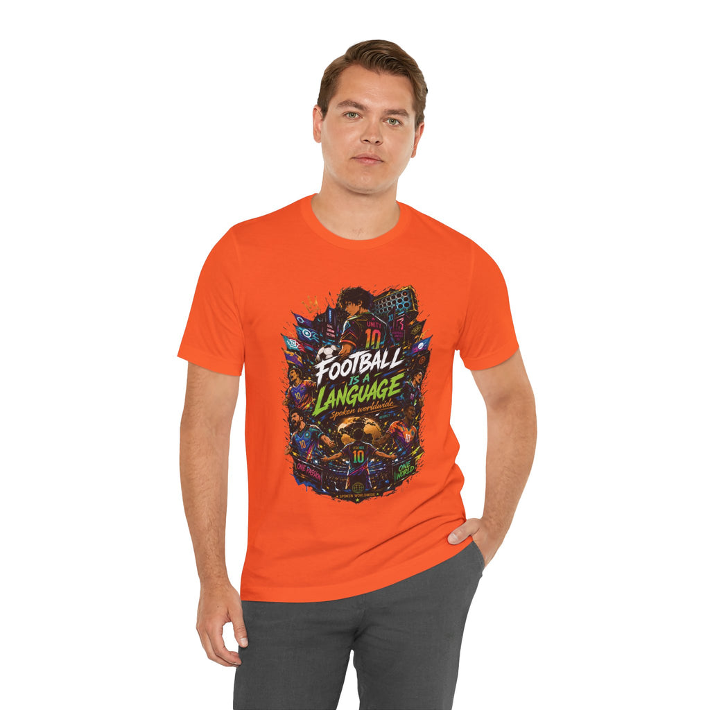 Football Is a Language Graphic T Shirt
