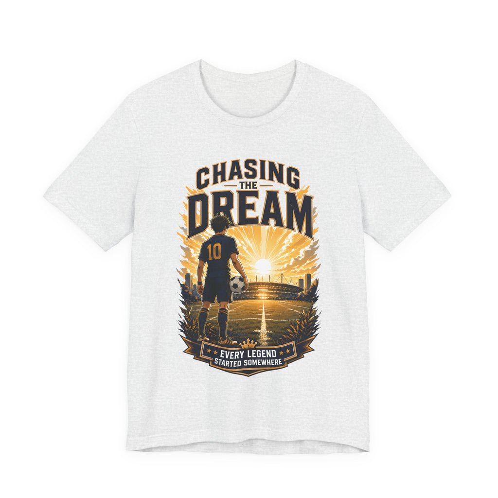 Chasing the Dream Soccer Graphic T Shirt
