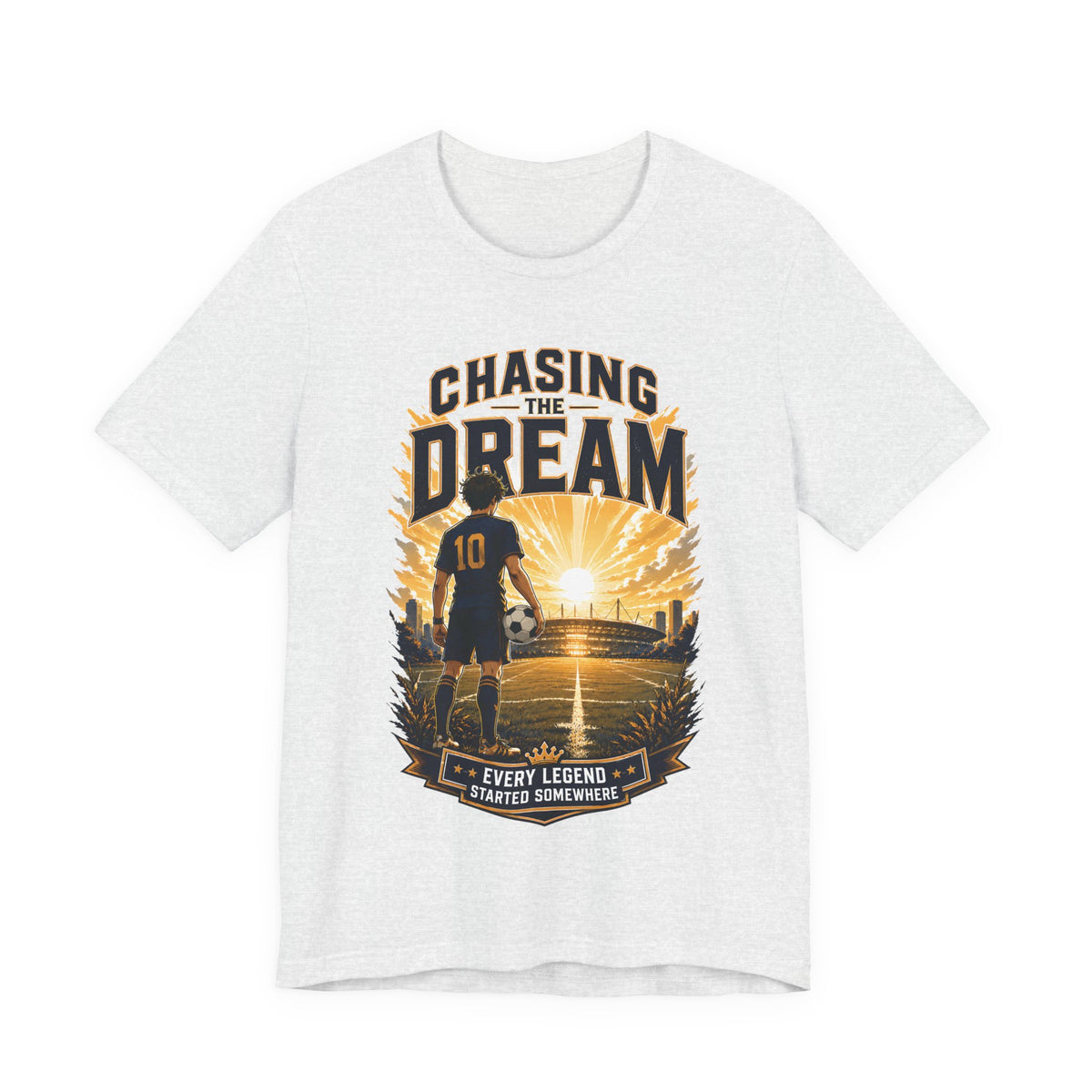 Chasing the Dream Soccer Graphic T Shirt