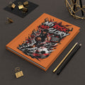 No Risk No Glory Soccer Journal — Personalized Numbered Hardcover Notebook