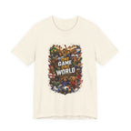 T-Shirt — 'One Game One World' Gamer Graphic Tee