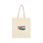 Retro Dragster Tote Bag – Vintage Car Graphic Canvas Tote