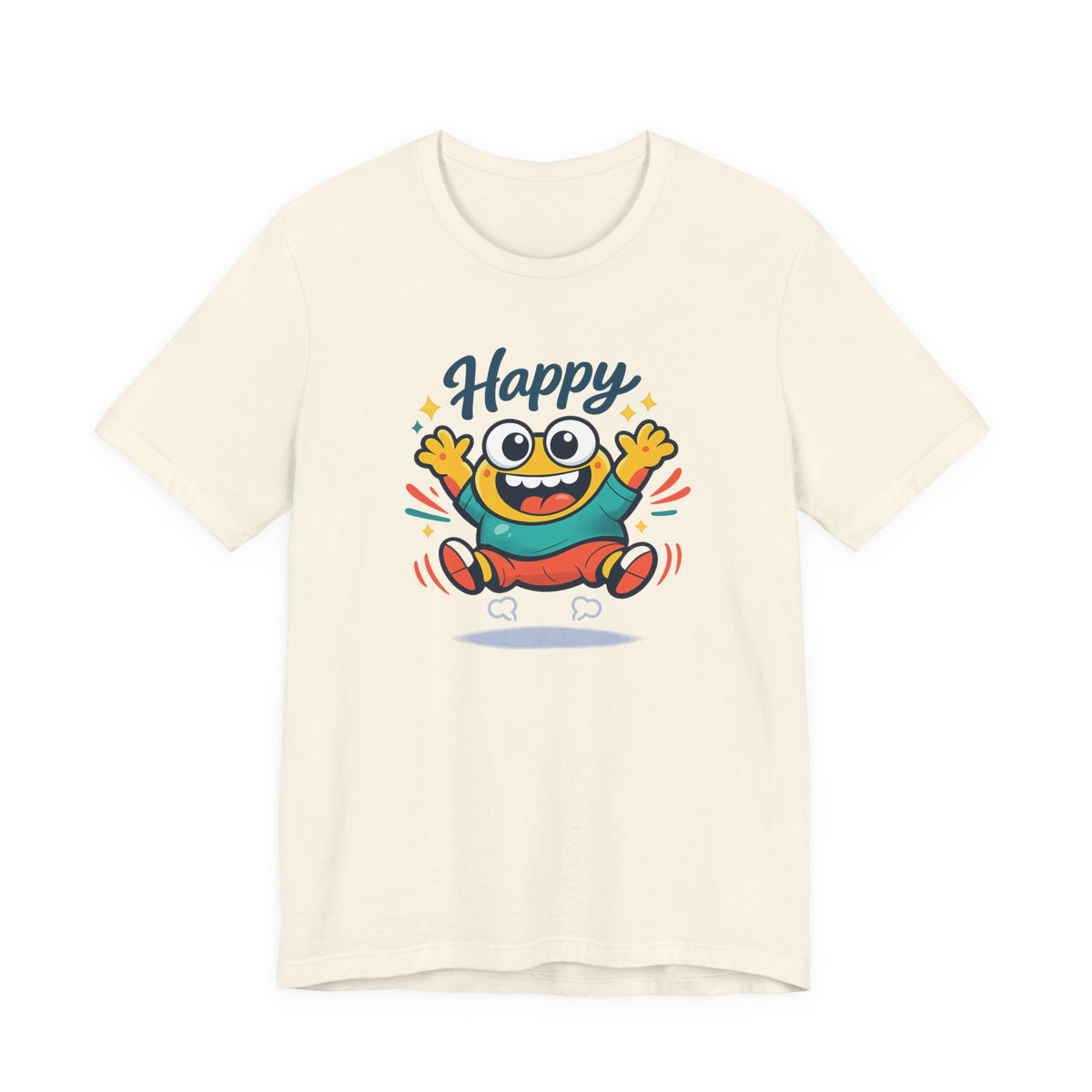 Happy Mood Blob T Shirt Cute Kawaii Graphic Tee