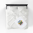Happy Mood Face Velveteen Blanket - Cute Cartoon Throw