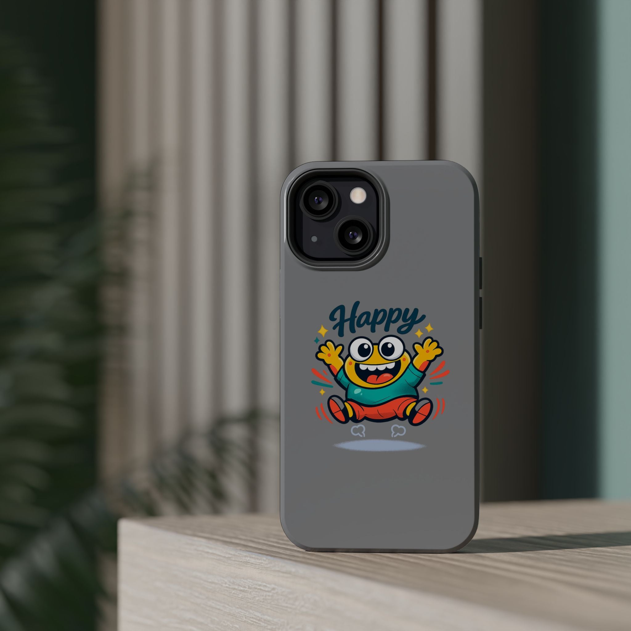 Happy Monster Magnetic Impact-Resistant Phone Case