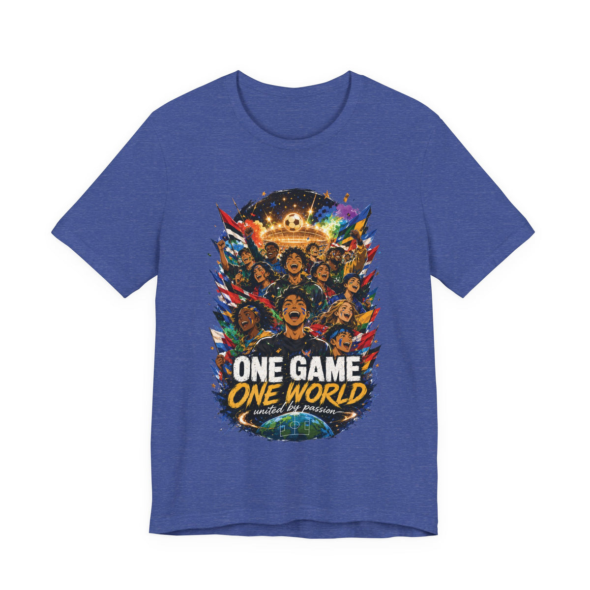 One Game One World Soccer Graphic T Shirt