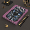 Hardcover Journal — "Born for the Big Stage" Motivational Soccer Notebook (Custom Name & Number)