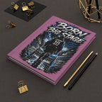 Hardcover Journal — "Born for the Big Stage" Motivational Soccer Notebook (Custom Name & Number)
