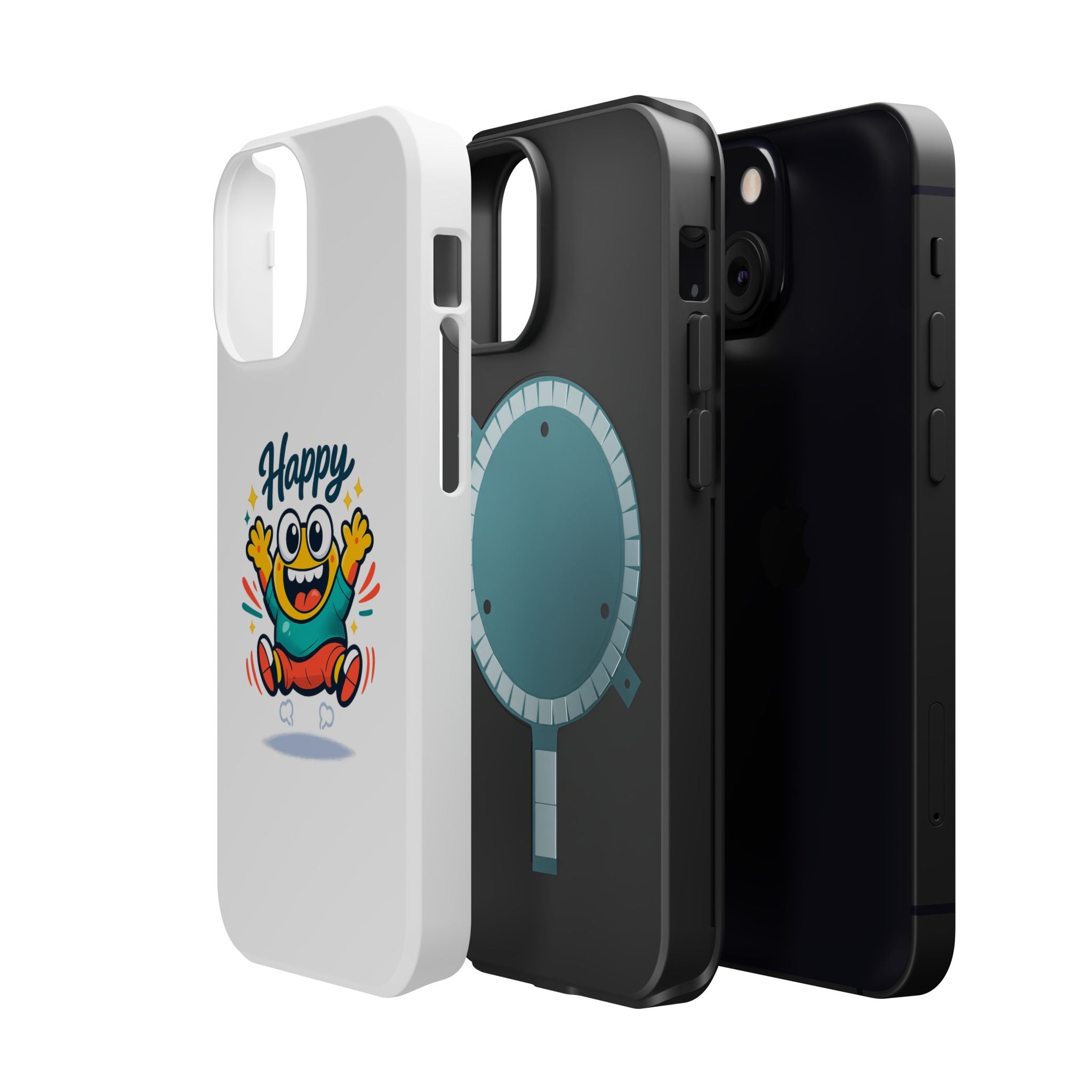 Happy Monster Magnetic Impact-Resistant Phone Case