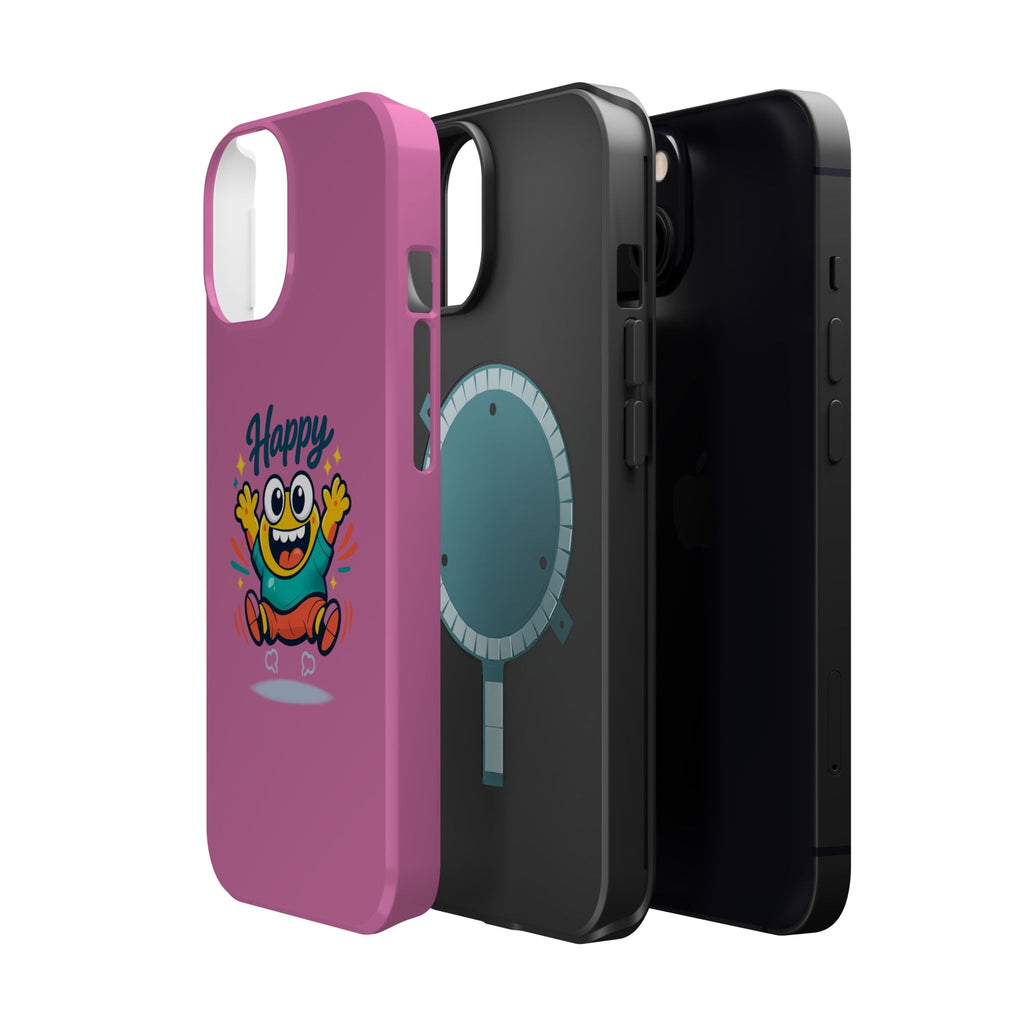 Happy Monster Magnetic Impact-Resistant Phone Case