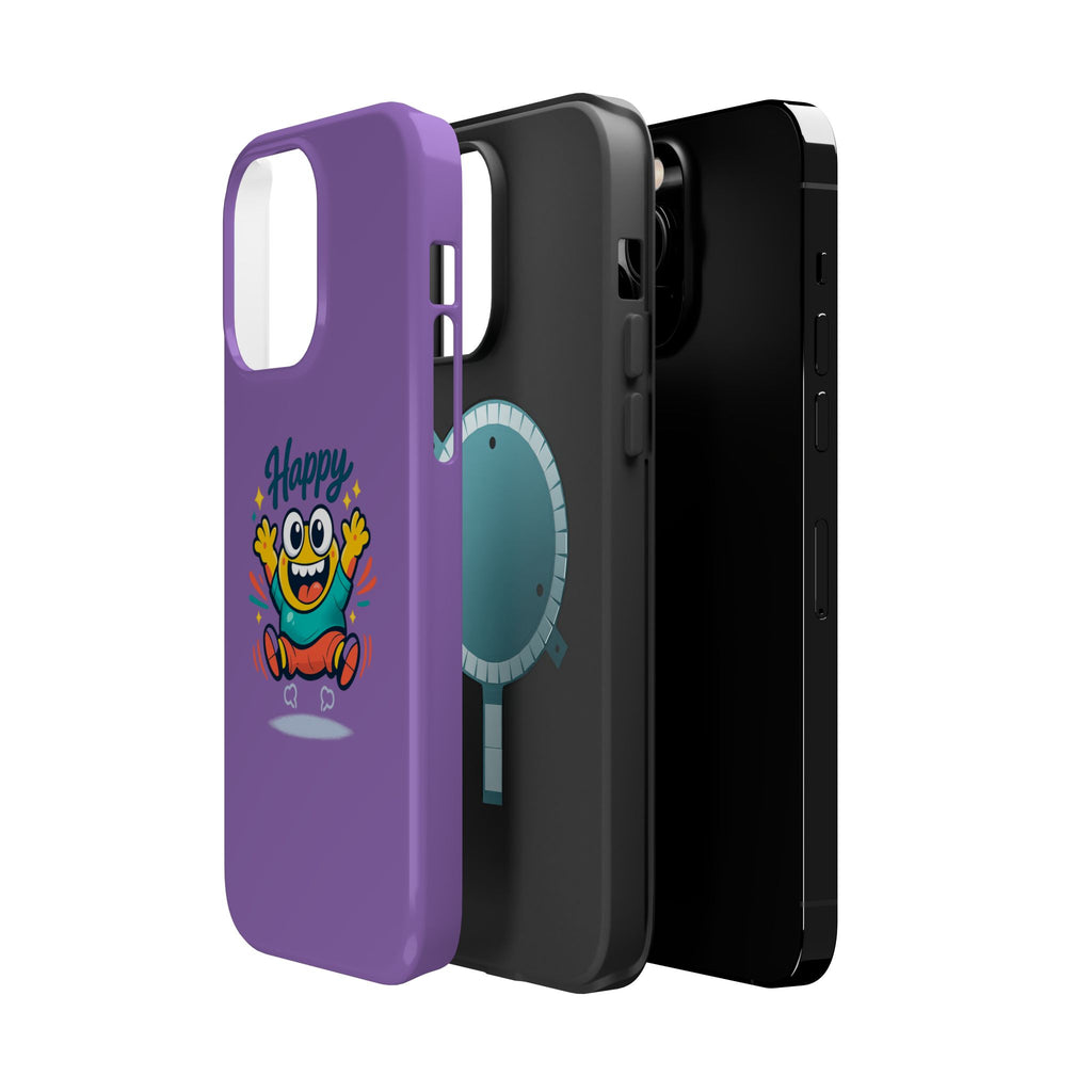 Happy Monster Magnetic Impact-Resistant Phone Case