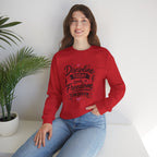 Crewneck Sweatshirt — "Discipline Today Leads to Freedom Tomorrow" Motivational Graphic