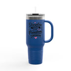 Discipline Today Leads to Freedom Tomorrow 40oz Travel Mug