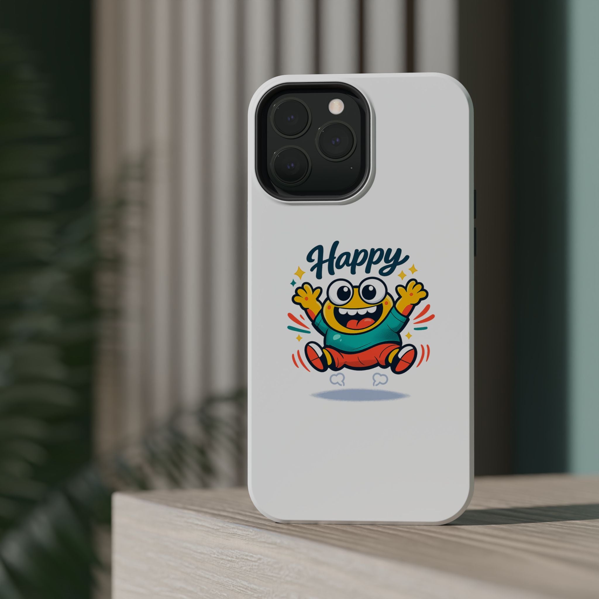 Happy Monster Magnetic Impact-Resistant Phone Case