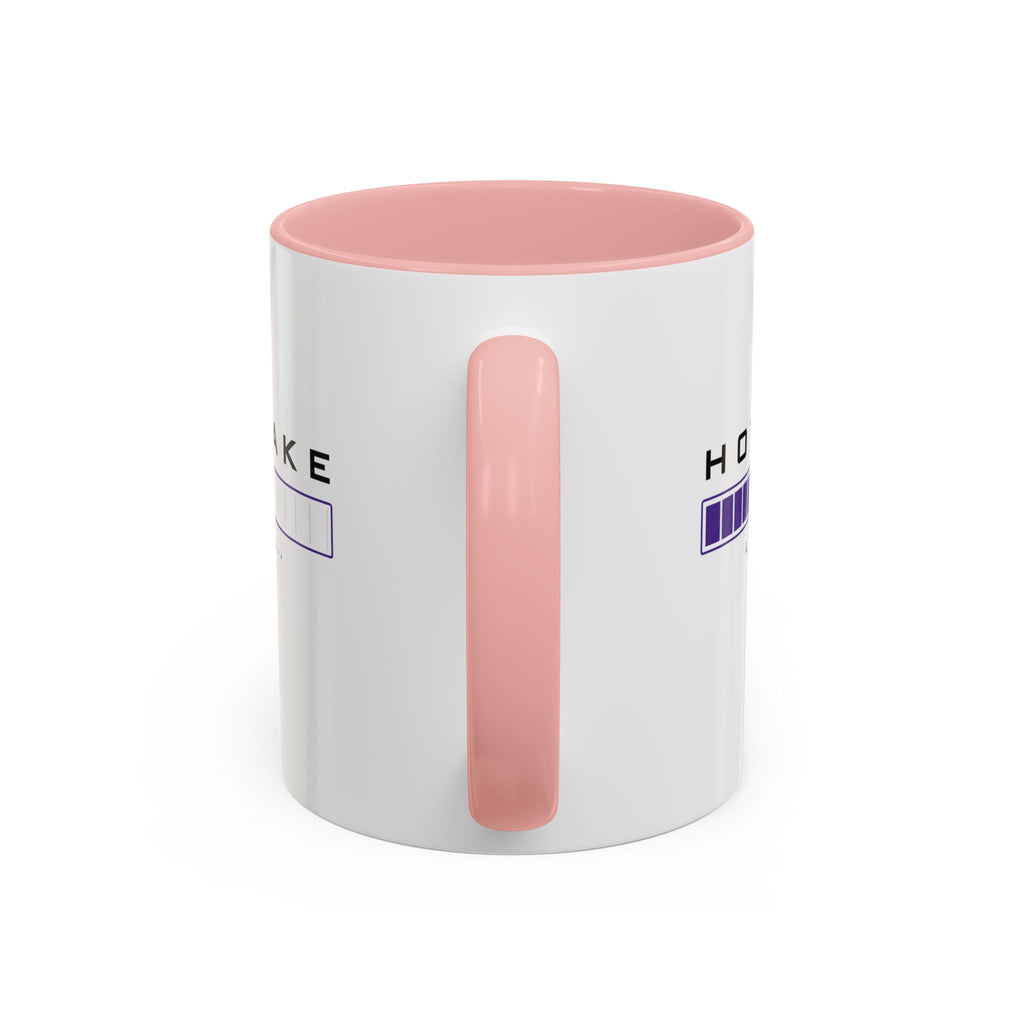 Accent Coffee Mug — "Hot Take Loading" Progress Bar Coffee Mug