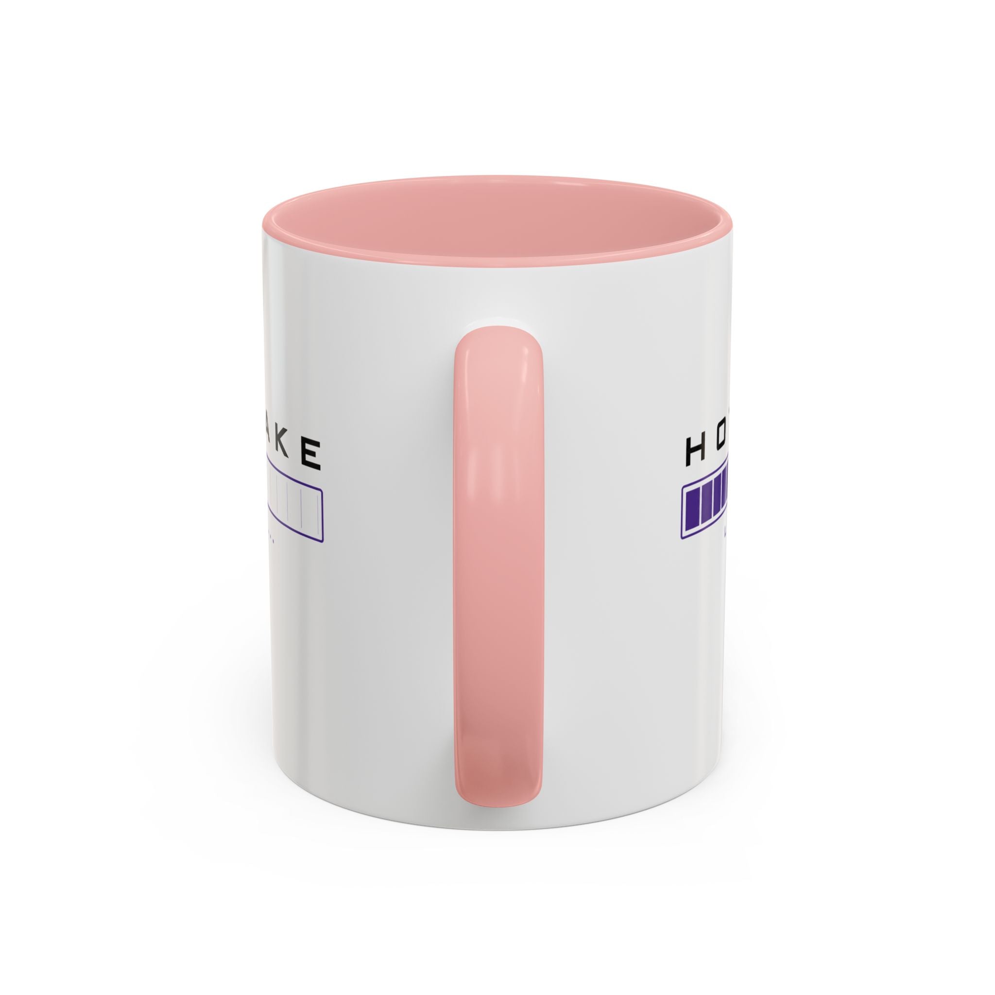 Accent Coffee Mug — "Hot Take Loading" Progress Bar Coffee Mug