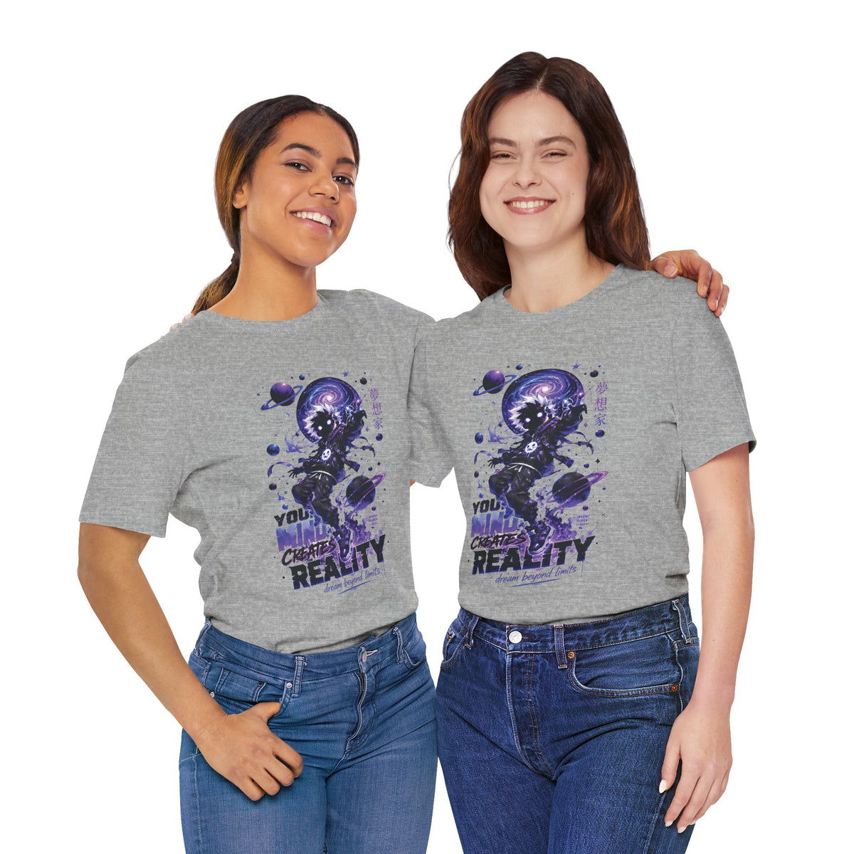 Your Mind Creates Reality Galaxy Graphic T Shirt