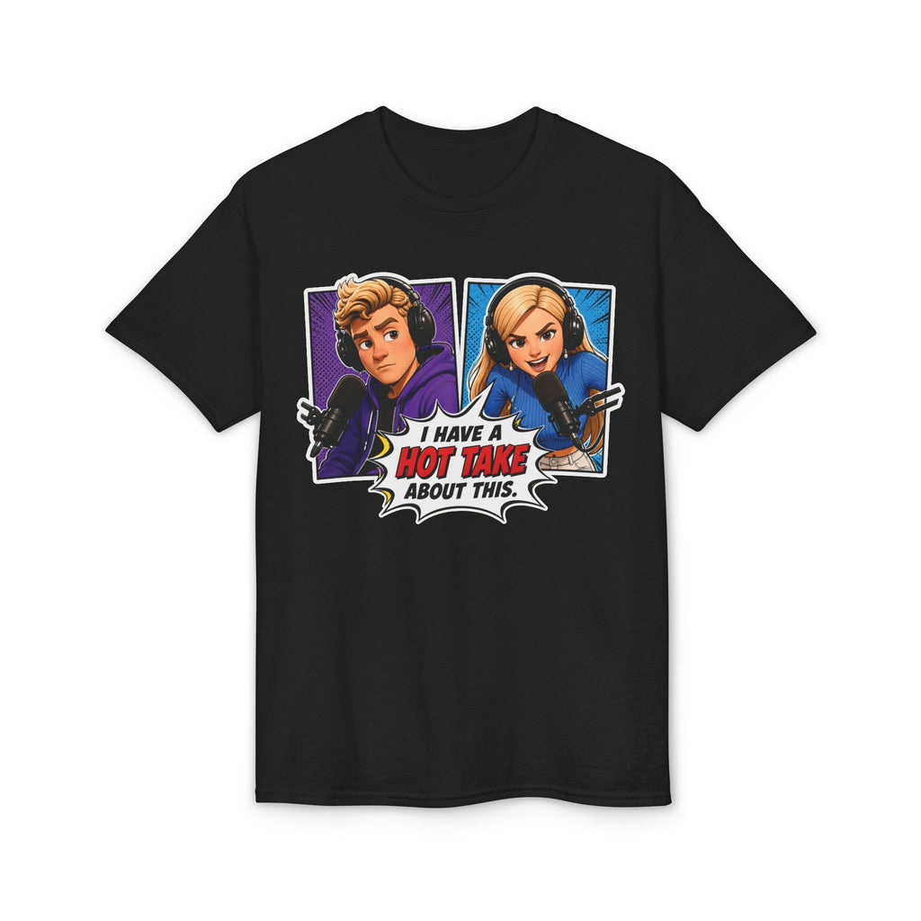 Hot Take Central I Have a Hot Take About This Jake and Emma T Shirt