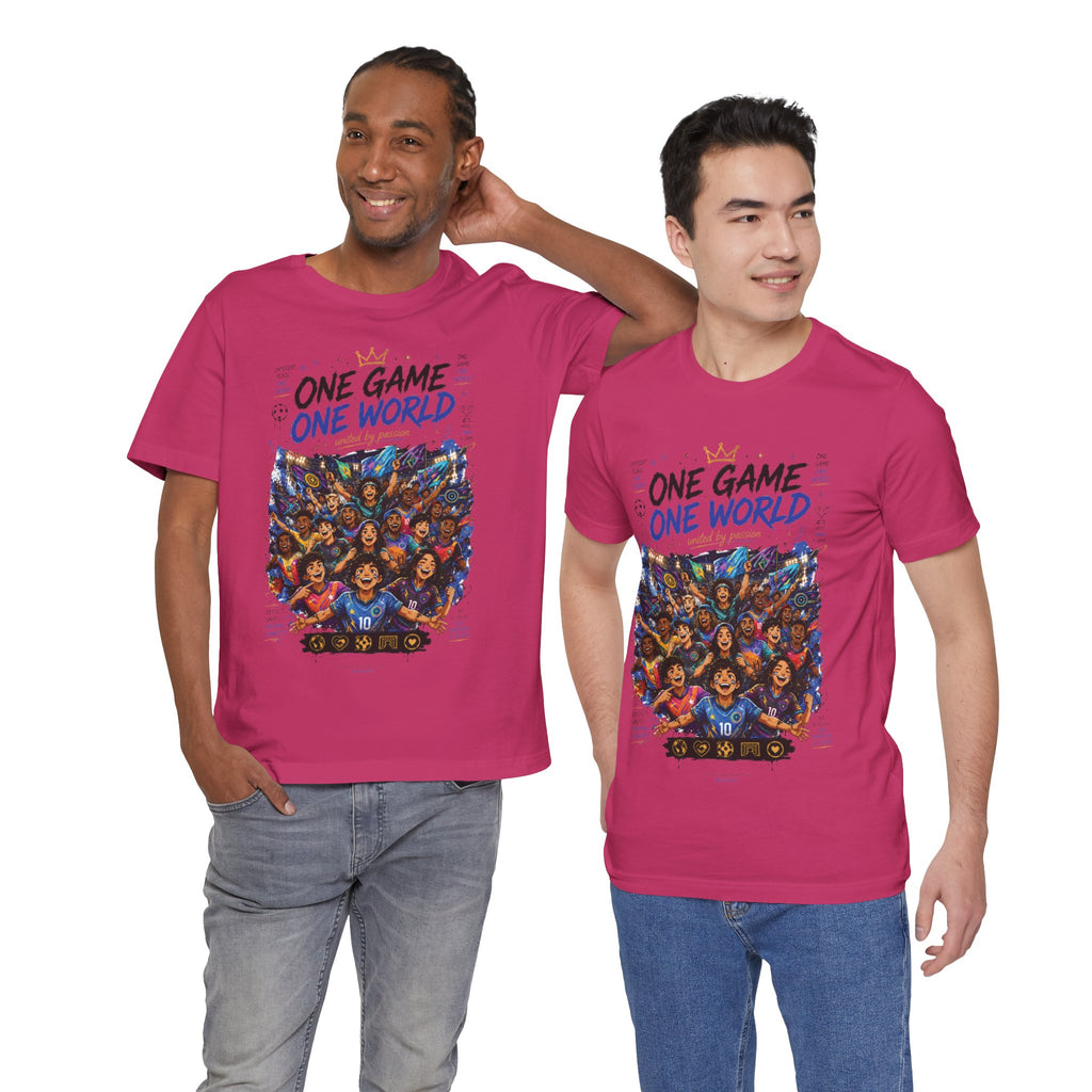 One Game One World Soccer T Shirt