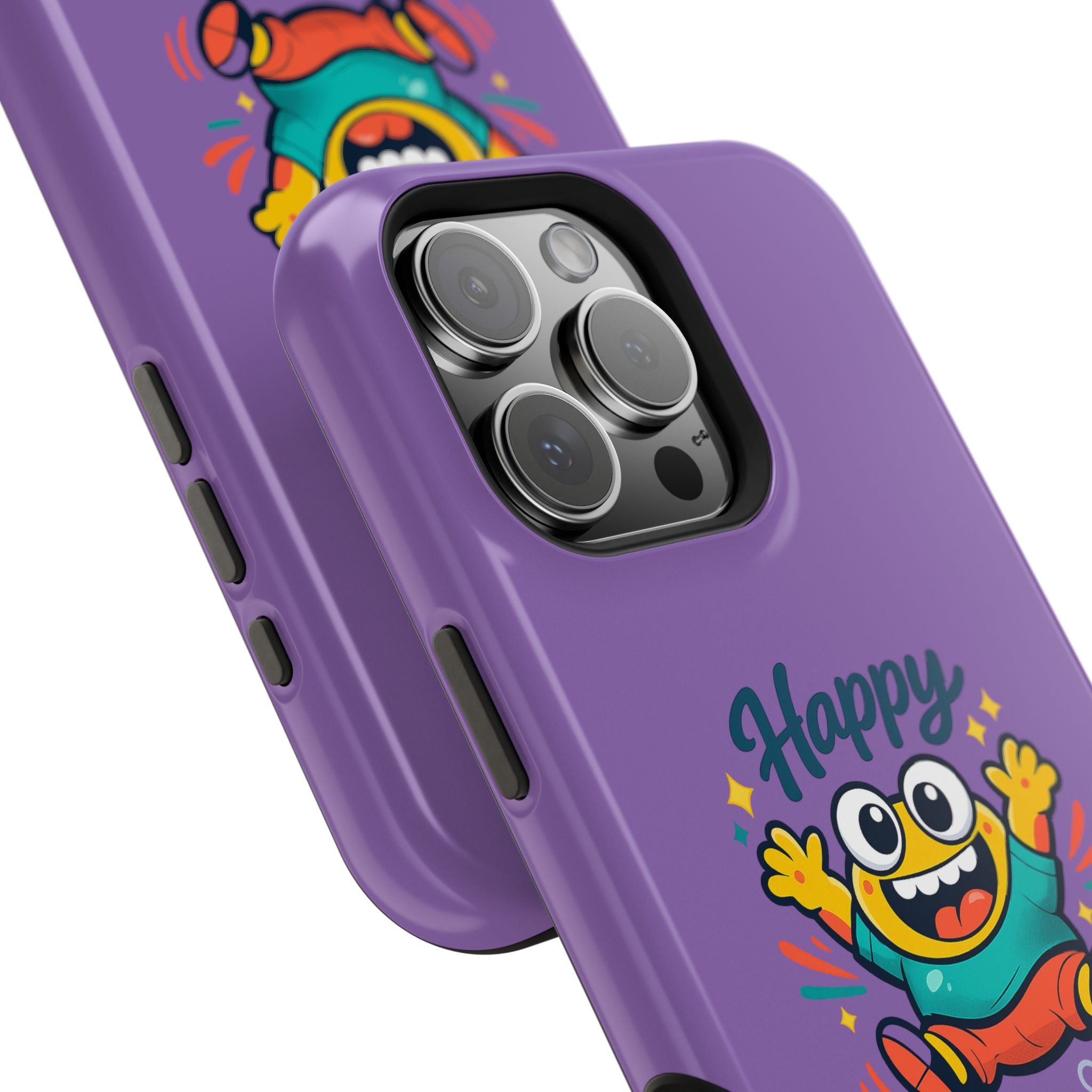 Happy Monster Magnetic Impact-Resistant Phone Case