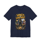 World Is Watching T-Shirt — Soccer Fan Graphic Tee ("The World Is Watching")