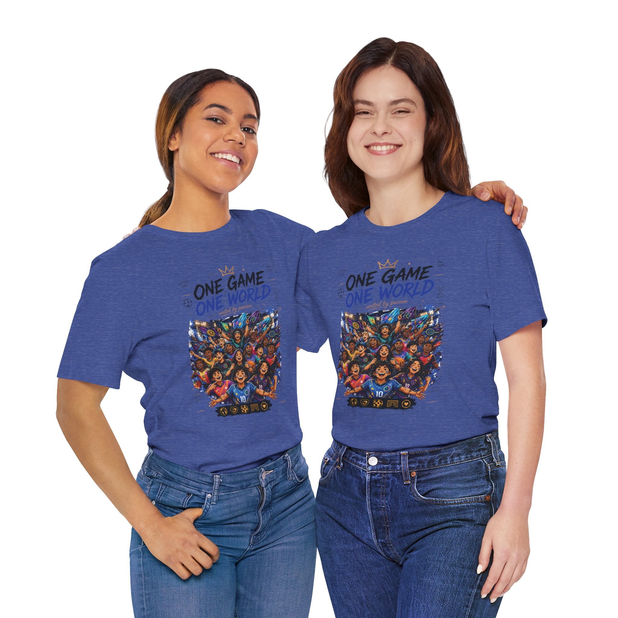 One Game One World Soccer Tee