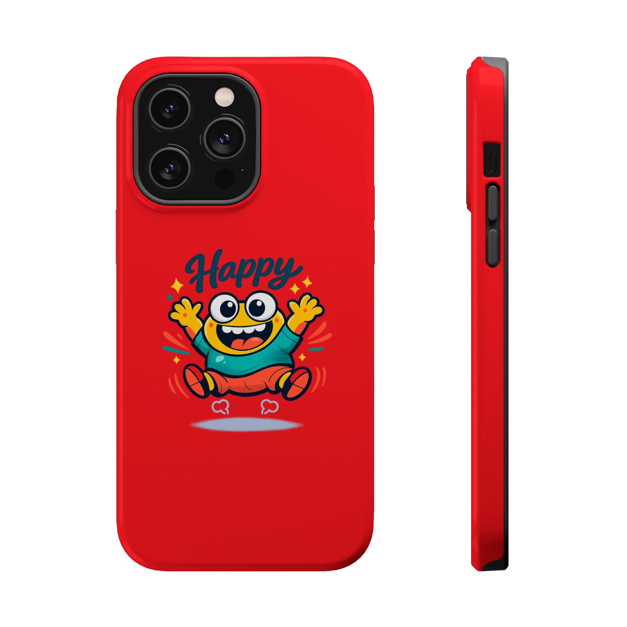 Happy Monster Magnetic Impact-Resistant Phone Case