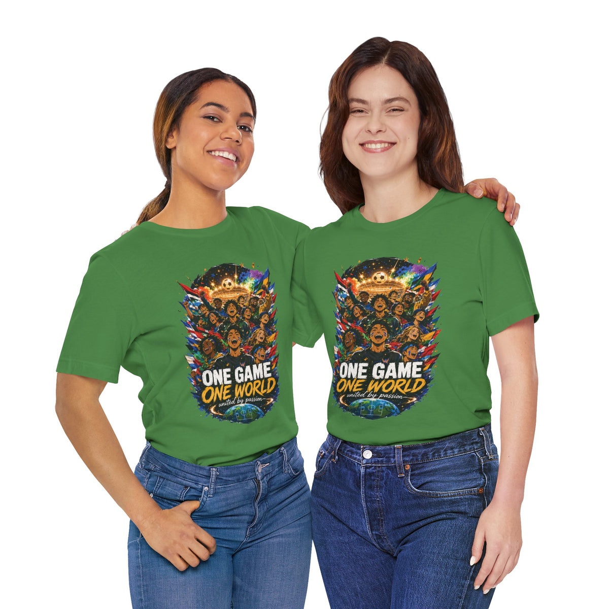One Game One World Soccer Graphic T Shirt