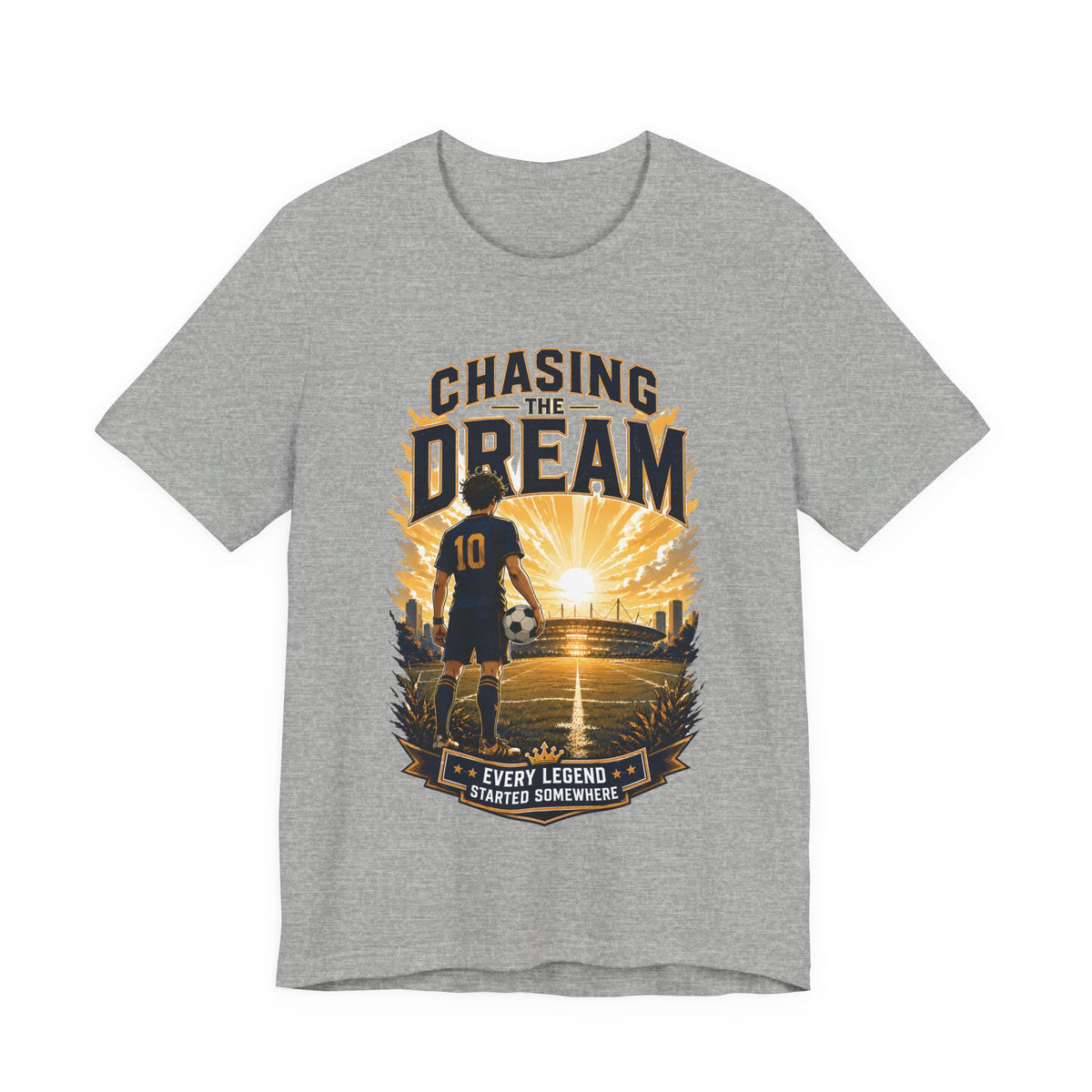 Chasing the Dream Soccer Graphic T Shirt