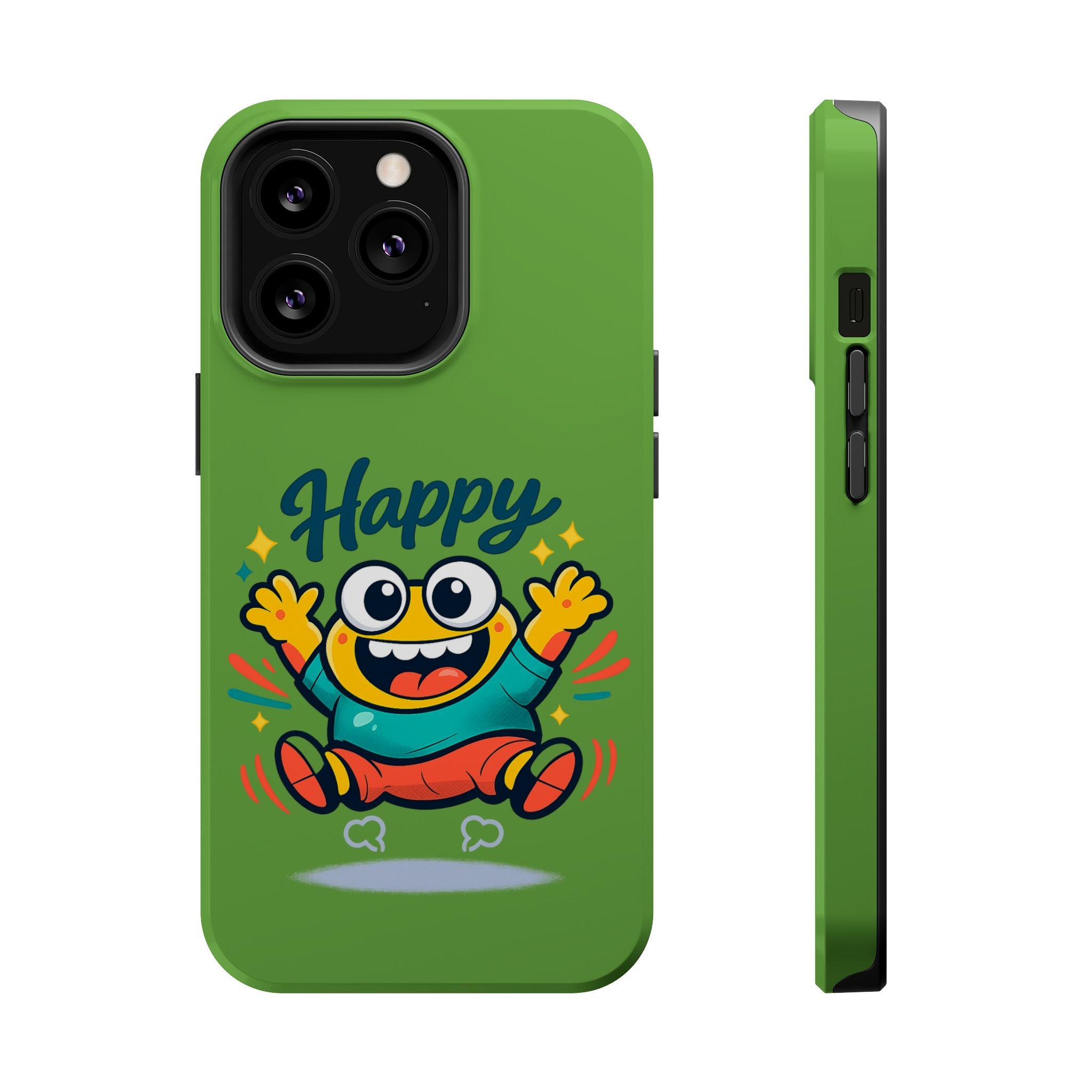 Happy Monster Magnetic Impact-Resistant Phone Case