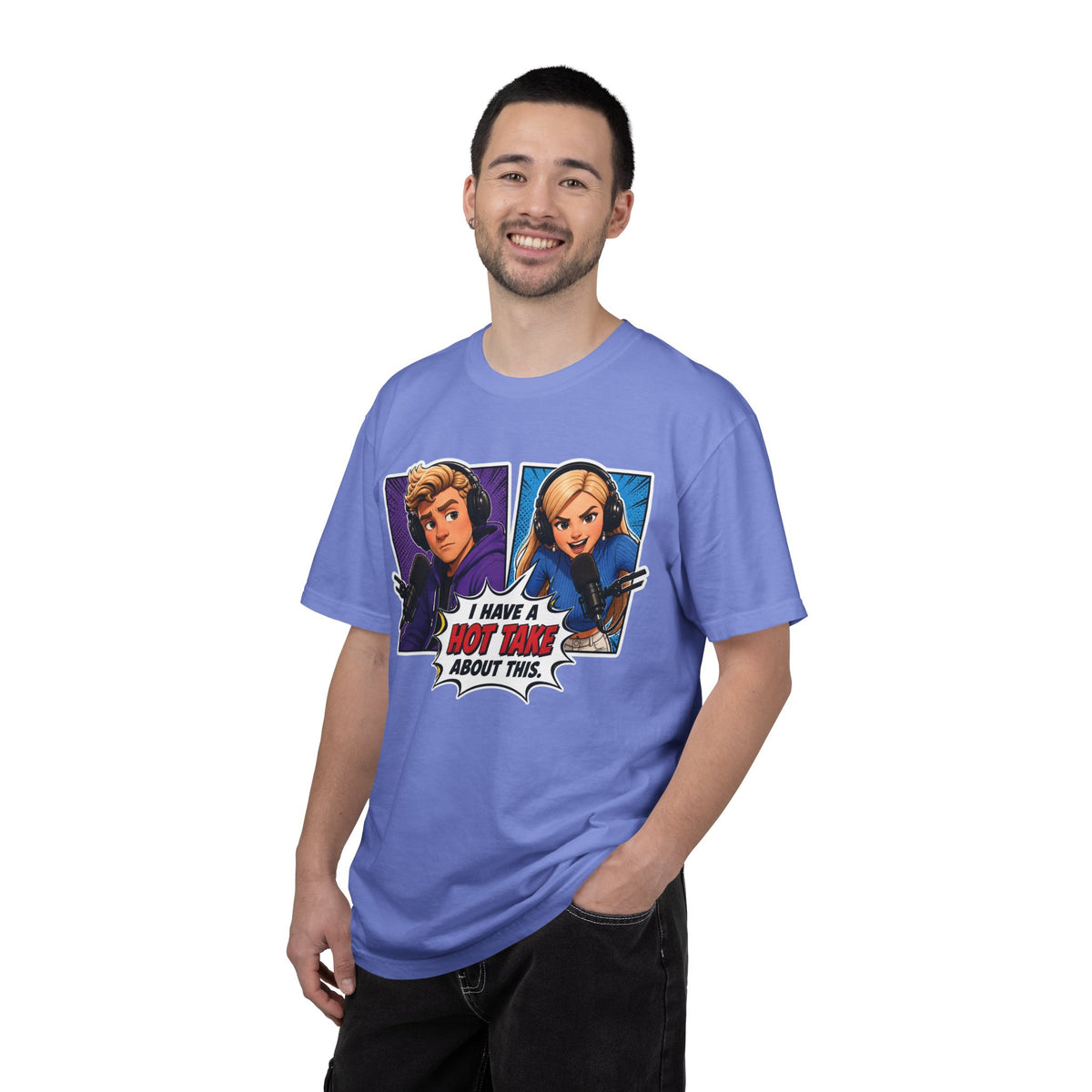 Hot Take Central I Have a Hot Take About This Podcast T Shirt