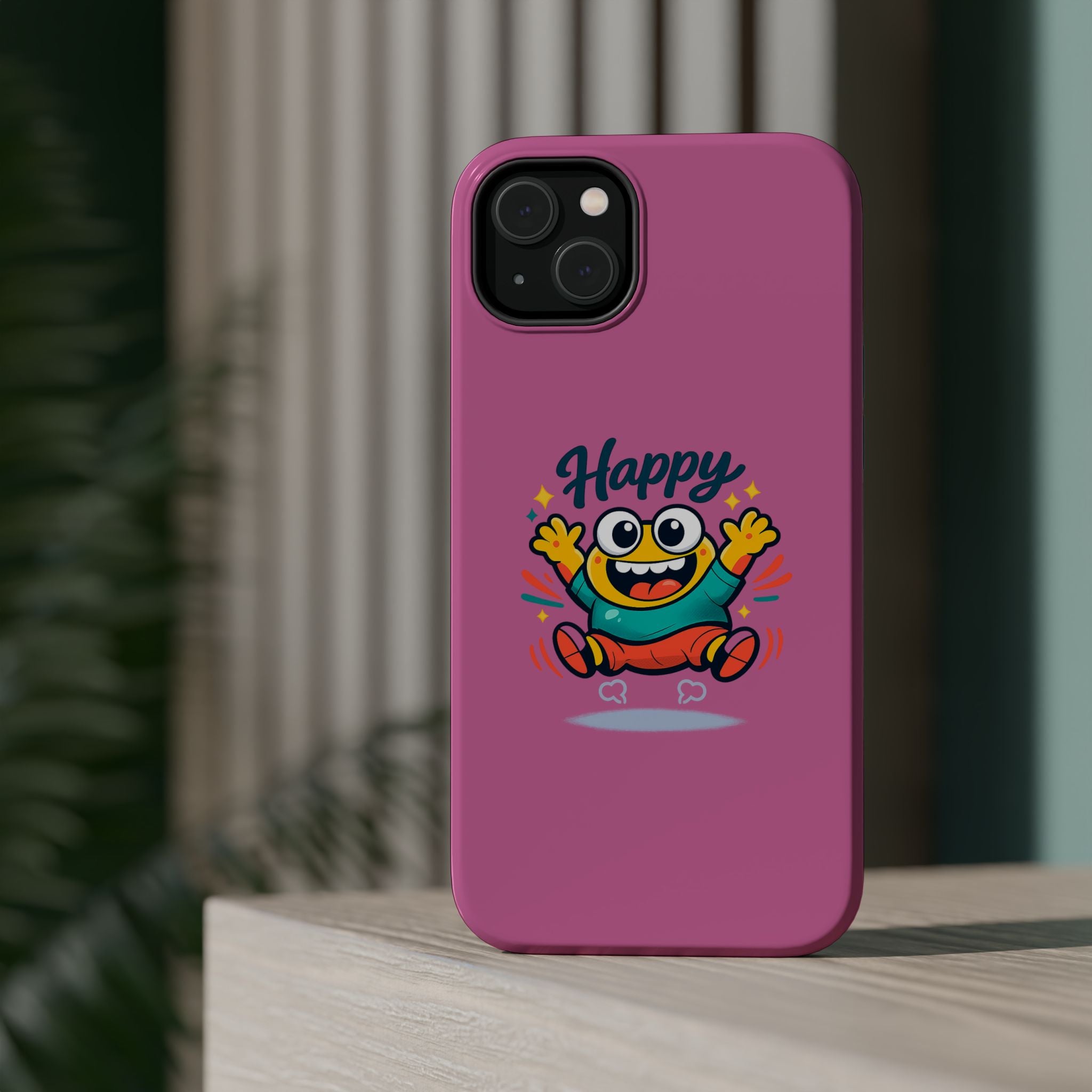 Happy Monster Magnetic Impact-Resistant Phone Case