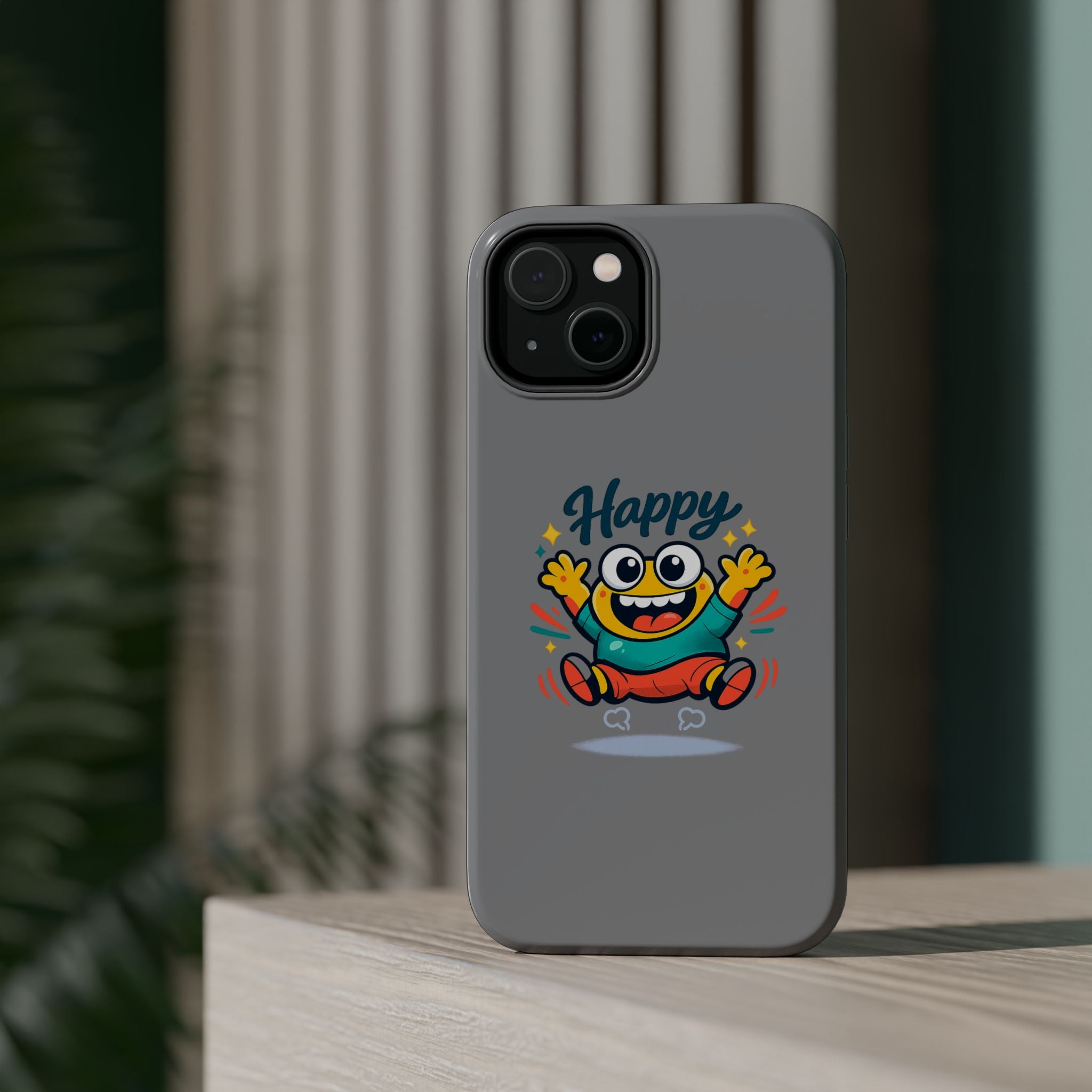 Happy Monster Magnetic Impact-Resistant Phone Case