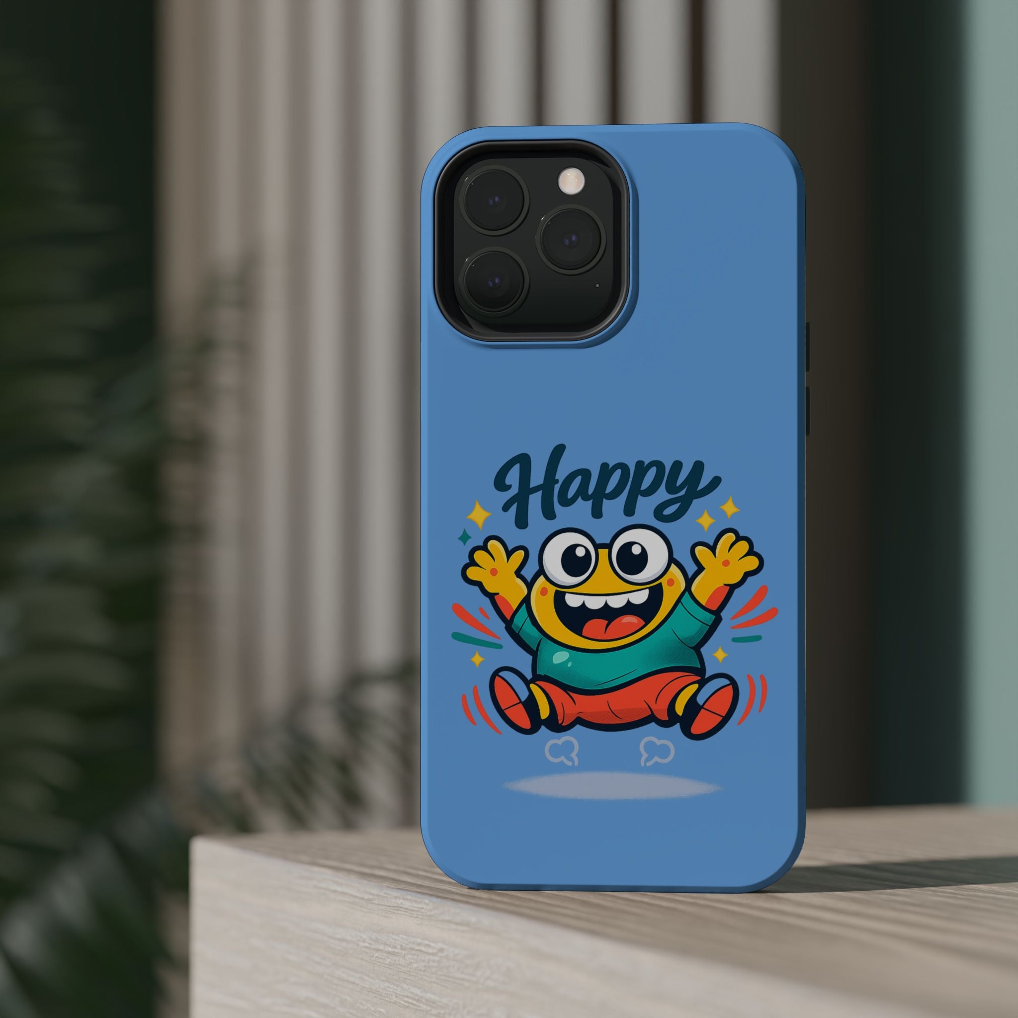 Happy Monster Magnetic Impact-Resistant Phone Case