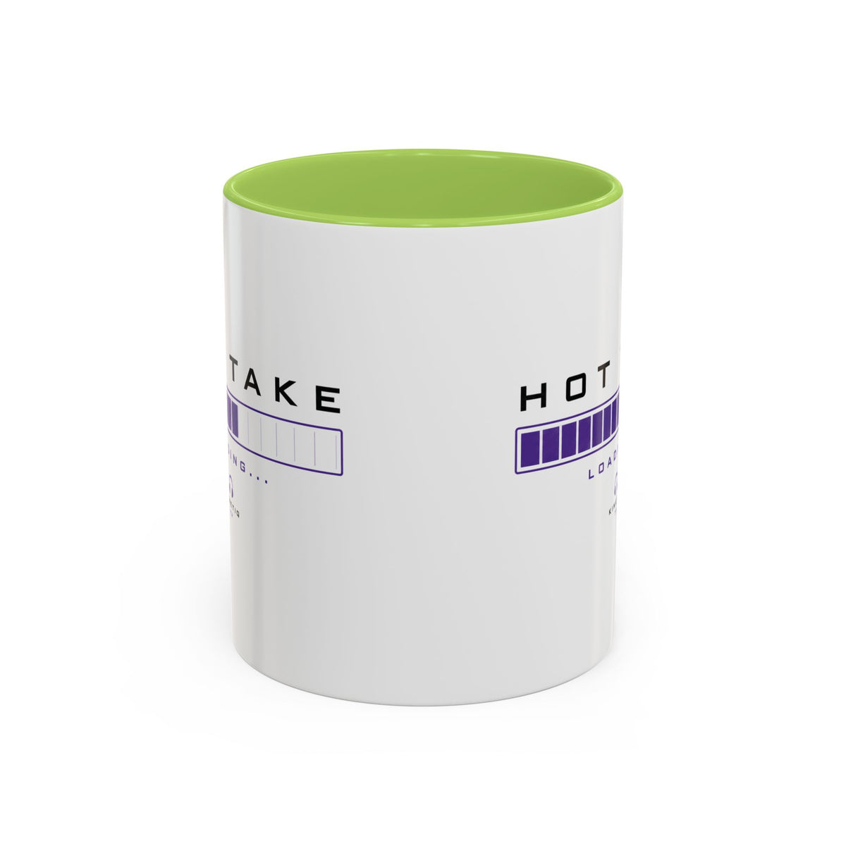 Hot Take Central Hot Take Loading Accent Mug