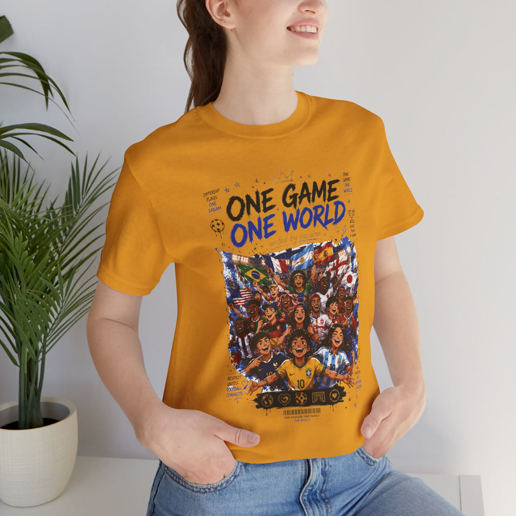 One Game One World Soccer T-Shirt