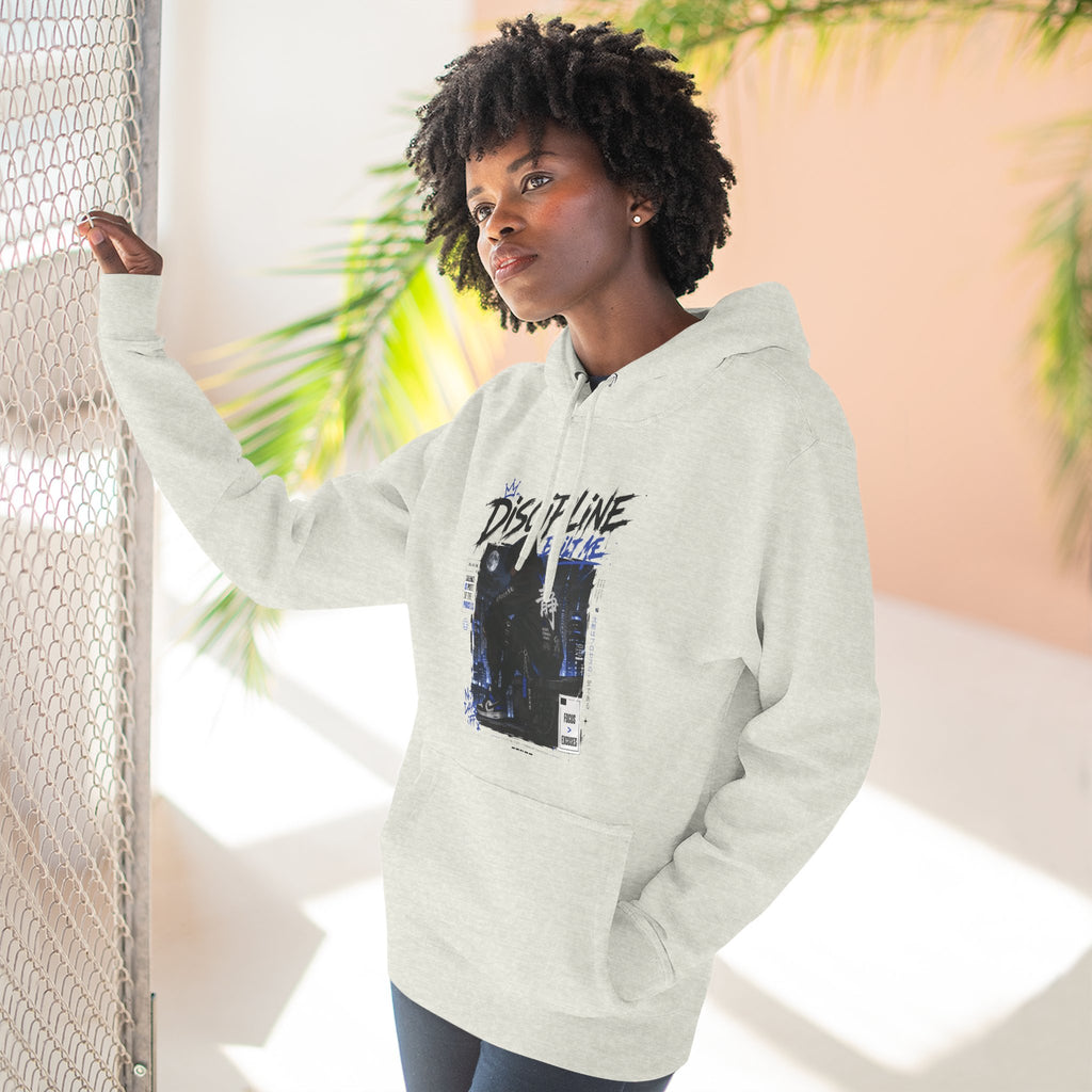 Discipline Graphic Hoodie — Vintage TV Photo Streetwear Pullover