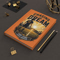 Chasing the Dream Soccer Journal — Personalized Numbered Hardcover Notebook