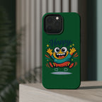 Happy Monster Magnetic Protective Phone Case Green