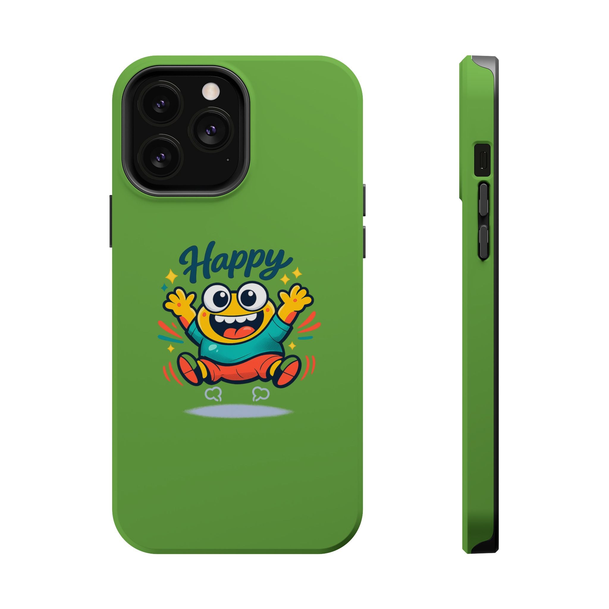 Happy Monster Magnetic Impact-Resistant Phone Case