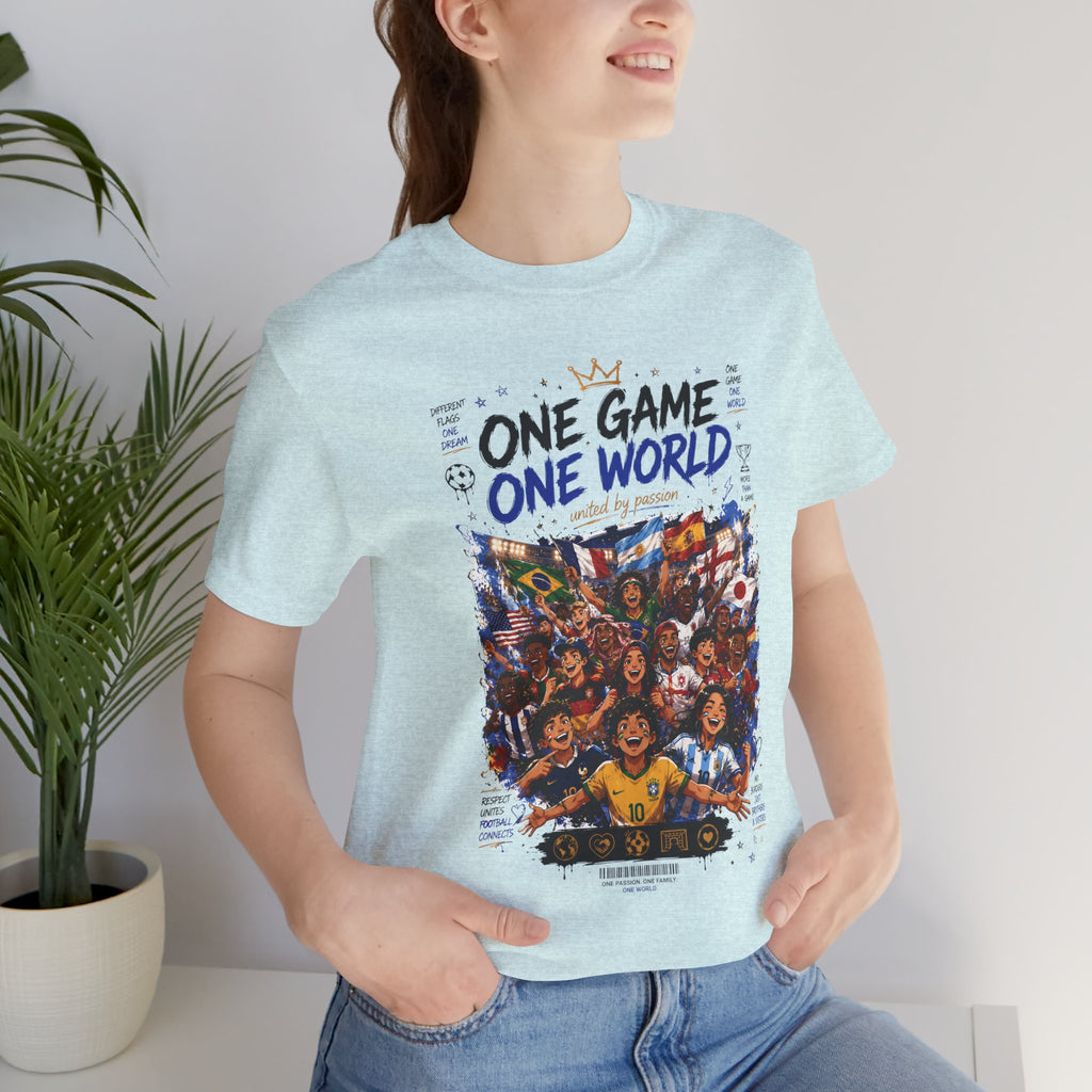 One Game One World Soccer T-Shirt