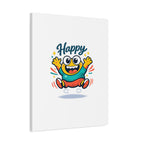Happy Blob Cartoon Canvas Bold Kawaii Wall Art