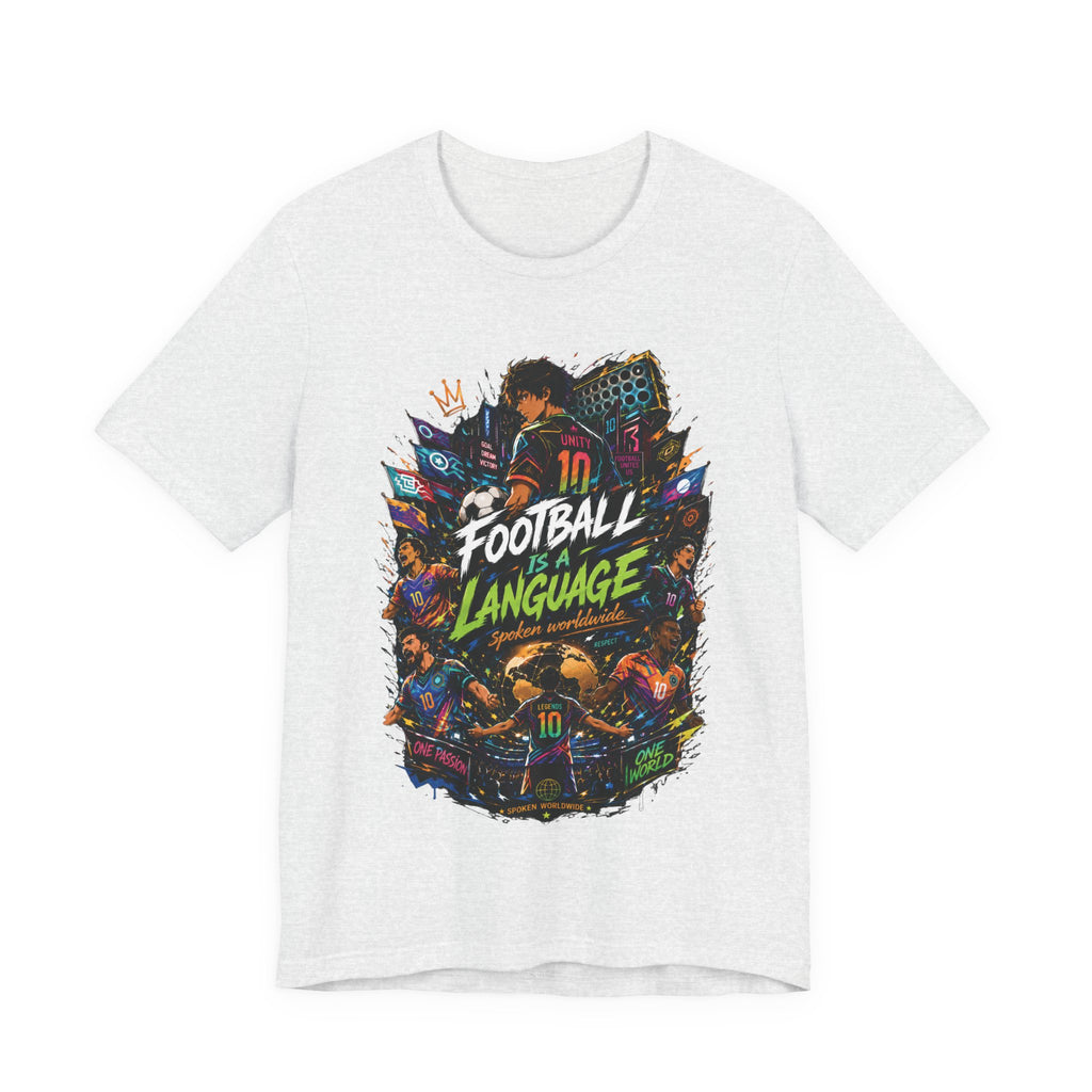 Football Is a Language Graphic T Shirt